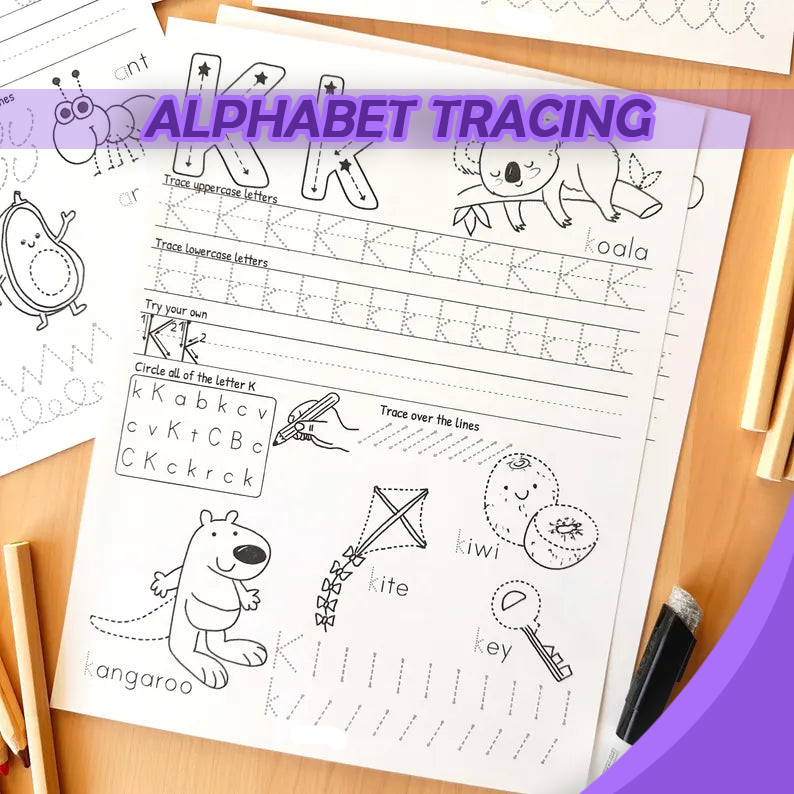 Alphabet Tracing Worksheets