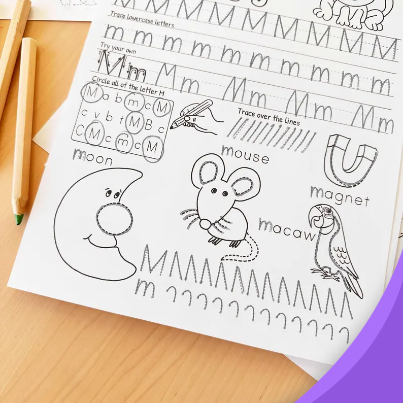 Alphabet Tracing Worksheets