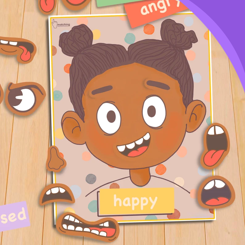 Emotions Activity for Kids